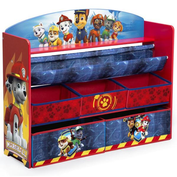 メーカー：Deltaサイズ：約 92W×78H×27D　(cm)重さ：7.1kg対象年齢：3歳から6(メーカー参照)安全基準：CPSC収納はおもちゃや、絵本、など収納にとっても便利。絵本や、最上部は見せる収納！３歳頃から小学校低学年頃までに...