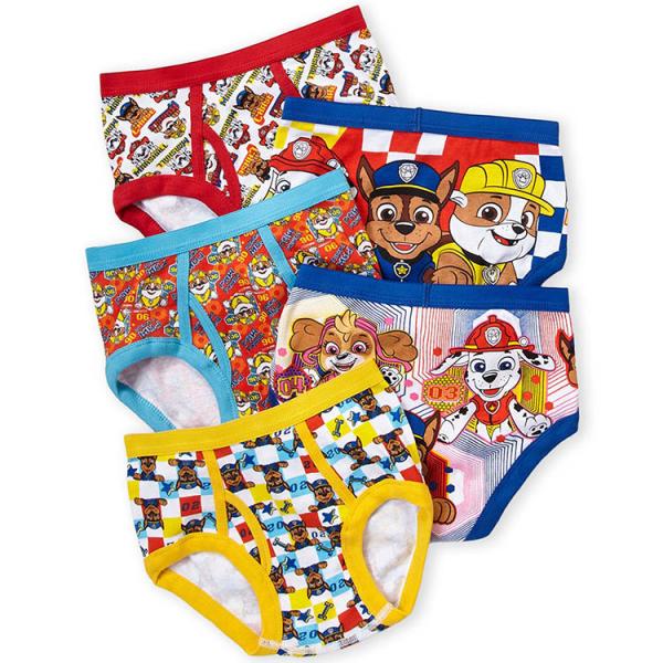 セット割/ ブリーフ 子供 パウ・パトロール 5枚組み 100-140cm 男児 キッズ 下着 子ども用 パンツ ブリーフセット
