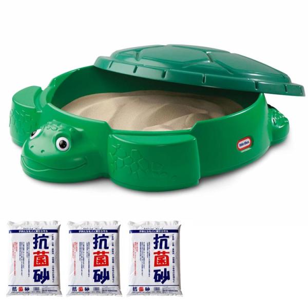 抗菌サンドはメーカー直送品です。別便でのお届けとなりますので砂場と同日・同時間帯のお届けは出来ません。【抗菌砂詳細】この「抗菌サンド」は、砂場の病原性細菌から食中毒を起こす大腸菌類・カビ菌・藻類までの繁殖を阻止し清潔に長期間砂場内を保ちます...