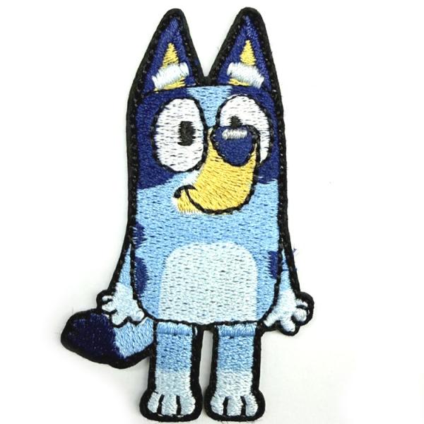 セット割/ ワッペン ブルーイ 刺繍 アイロン キャラクター 犬 ワッペン アップリケ ディズニー かわいい 動物 映画 アニメ disney+ bluey