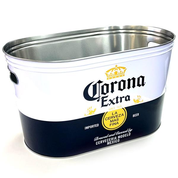 サイズ：(約) W 41 × D 24 × H23 cmコロナ　デザインの可愛いドリンククーラーです。大人数のイベントやキャンプなどに最適！大きい容器で、好きなものを入れて収納として使ってもおしゃれです。【備考】・ラッピング可(ラッピングバ...