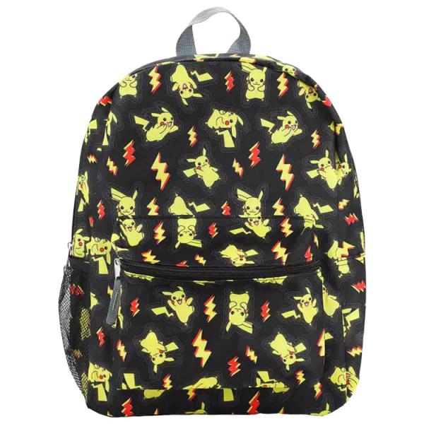 Pokemon（ポケモン） リュック リュックサック ピカチュウ 総柄 L