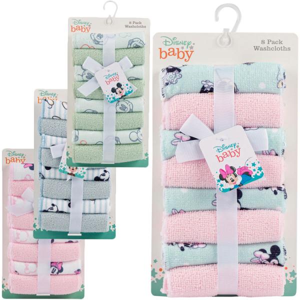 サイズ(約)：23 cm × 23 cm材質：100％ポリエステルミッキー、ミニーの薄いタオル８枚セットおしぼりタオルやよだれ拭きなど子供のちょこっとタオルにオススメ！【備考】※こちらの商品は【送料無料】ゆうパケット「ポストイン配達」となり...