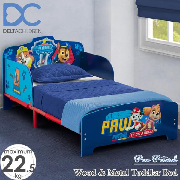 メーカー：Deltaサイズ：77W×134.5L×60H cm重さ：18kg対象年齢：1歳半から22.5kgまで安全基準：ASTM / CPSCフレームはメタルを使用し、ヘッドボード、フットボード、サイドパネルは木製の子供部屋が豪華になるト...