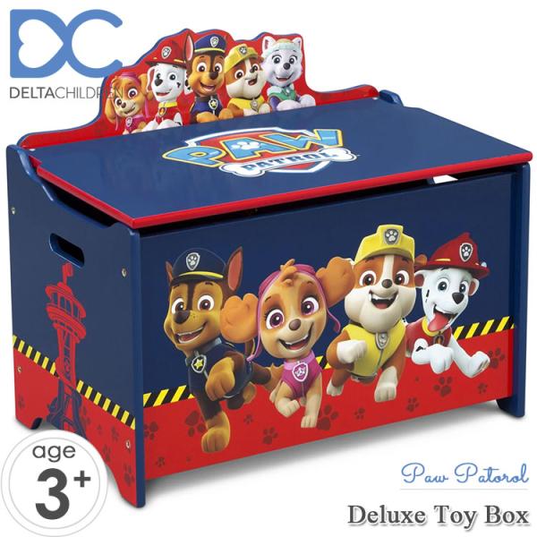 メーカー：Deltaサイズ：約L60cm×W37cm×H55cm / BOX L40cm×H65cm×W10cm重さ：10.5kg対象年齢：3歳頃から(メーカー参照)お人形や絵本などおもちゃ箱から、衣類収納に。子供達が大好きなキャラクターだ...