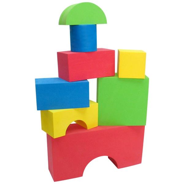 ソフトブロックセット 大型 ジャイアント カラー ブロック 32個セット EduShape 遊具 保育園 児童館 726033 :es