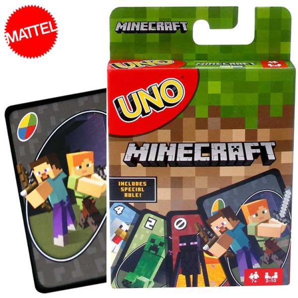 メーカー：MATTEL (マテル) 対象年齢：7歳からプレイヤー：2人から4人UNO配られたカードを誰よりも早く場に捨てていくカードゲーム。積まれている同じ色か数字のカードを捨てることができる。最後の1枚になったら「UNO!」と宣言。手持ち...