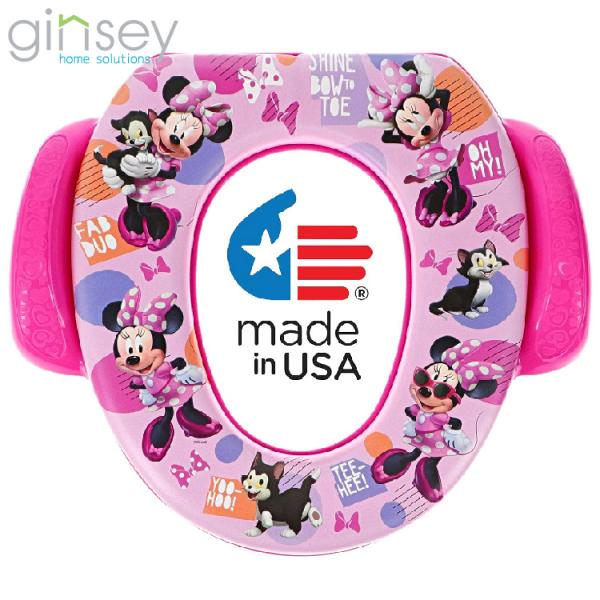 メーカー：Ginseyサイズ(約)：30L×27W cm取付けできる便座の内寸：約24.5L×20W対象年齢：1歳半頃から6歳頃まで※返品・交換は衛生の関係上、一切不可。便座に置くだけ、とっても簡単ビニールコーティングされて、シートは取り外...