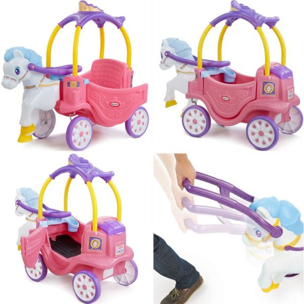 乗用玩具 おもちゃ 乗り物 乗用玩具 リトルタイクス プリンセス Littletikes フォース 乗り物 キャリッジ Littletikes 配送区分a Lt Paranino