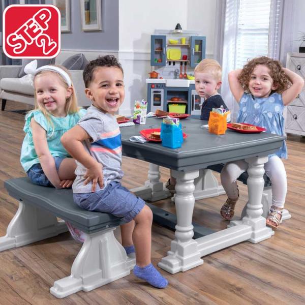 テーブルセット　おままごと　サイドテーブル　踏み台　ベンチ テーブルセット おままごと ベンチシート 子供用テーブル サイド