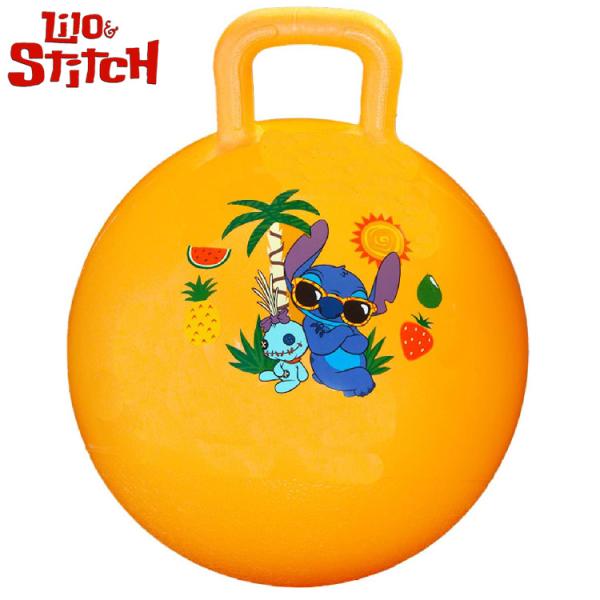 サイズ：直径 約38cm対象年齢：4歳以上(メーカー参照)室内用の乗用玩具 ジャンピングボールです。 ボールの上に乗って、ポンポン跳ねて遊びます。遊びながら全身運動が出来、バランス感覚や運動神経を養う事が出来ます。運動能力向上に、大好きなキ...