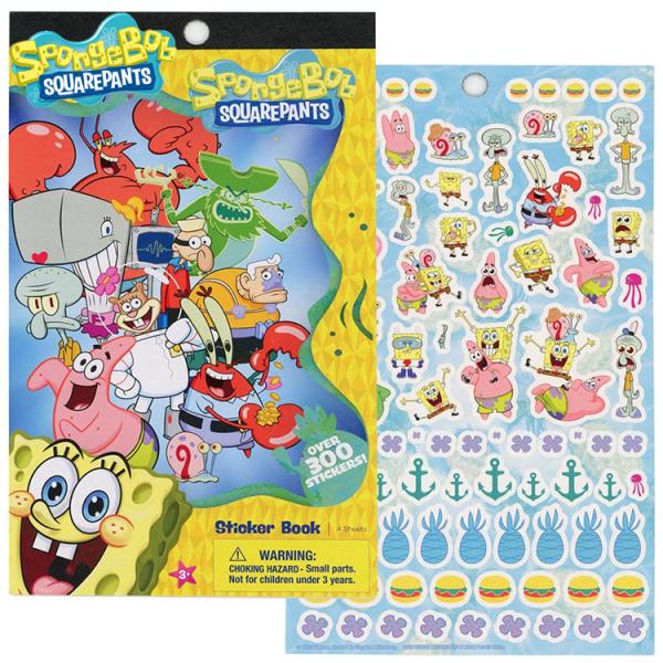 スポンジボブ クリスマス　シャカシャカアクリル　シール帳　レア スポンジボブ シャカシャカ手帳 シール帳 - メルカリ