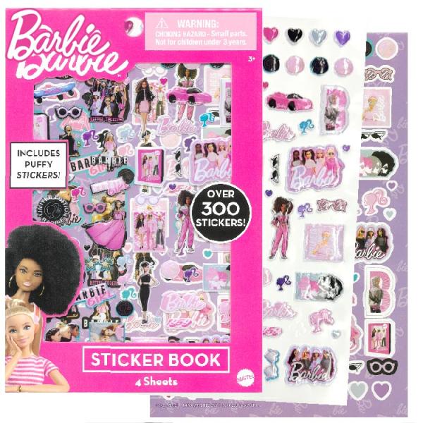 Barbie（バービー） シール プクプク シール 300カット ごほうびシール