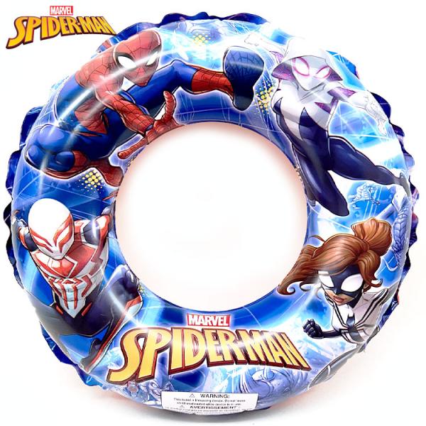爆買P5/ スイムリング キッズ ディズニー スパイダーマン マーベル 浮き輪 子供 水遊び 浮具 フロート