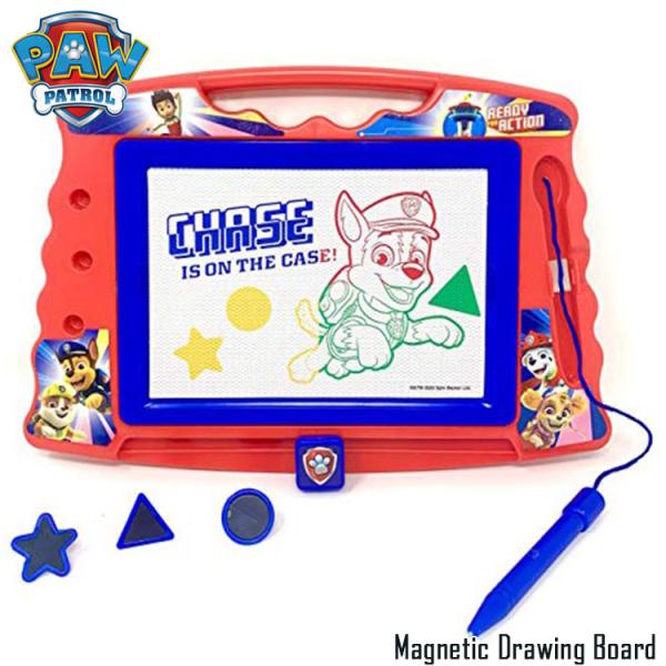 サイズ：(パッケージサイズ）幅36×奥行3×高さ26 cm　対象年齢：3歳以上(メーカー参照)何度も書いては消して遊べる マグネットボード軽量で持ち手付き、持ち運びにも便利な知育玩具【備考】・製造上のキズや塗装剥がれ等や輸送時のパッケージへ...