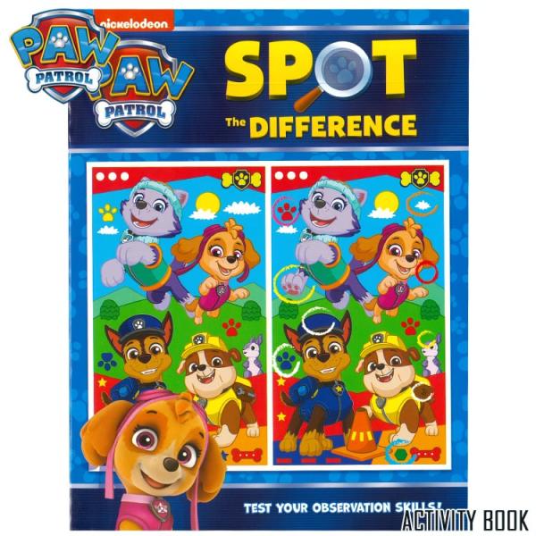 キャラクター：PAW PATROL対象年齢：3歳以上(メーカー参照)サイズ：A4大人気の大人も楽しめる間違い探し脳が活性化されワーキングメモリが鍛えられる脳トレで大人気大好きなキャラクターだからしっかり遊びながら脳トレ【備考】※こちらの商品...
