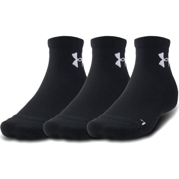 【商品名】UA LOW SOCKS （3P） UAロー ソックス （3足セット） ユニセックス ジュニア バスケットボール バスケ 靴下 3足組み・バスケットボール用にデザインされたソックス。・着地時に高い衝撃を受ける足裏を守りながら、切り...