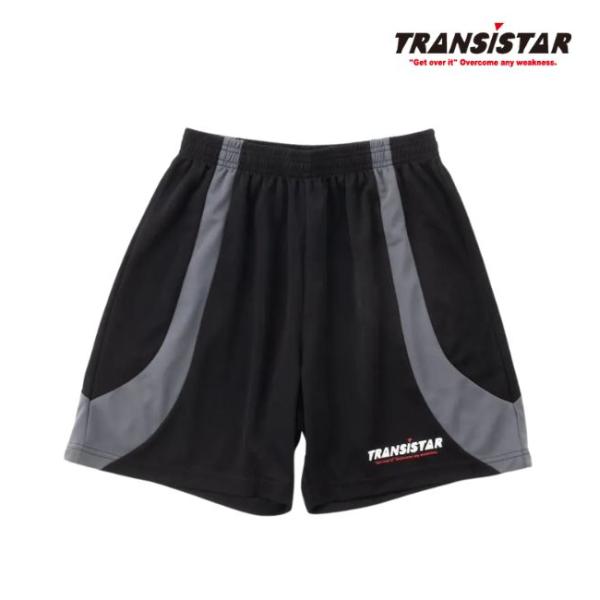 メール便OK TRANSISTAR(トランジスタ) HB25AP02 ゲームパンツ VICTORY ブラック/グレー HB Game Pants_VICTORY