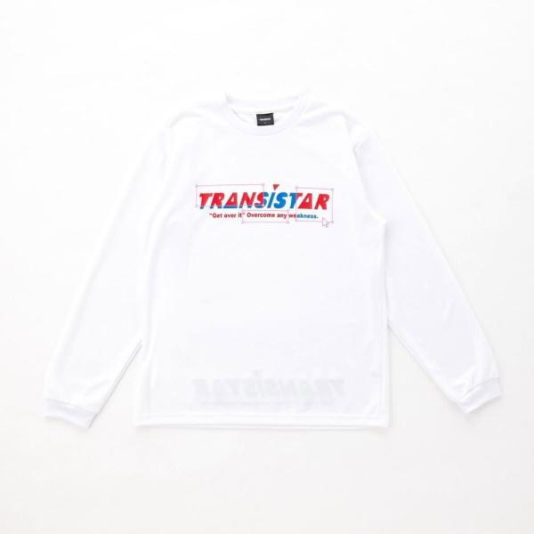 【商品名】長袖ドライTシャツ BOUDINGBOX メンズ レディース ユニセックス ハンドボール ハンド 長袖Tシャツ ロングTシャツ ロンT プラクティスウェア トップス【カラー】WHITE×RED【素材】ポリエステル(ドライ)100%...