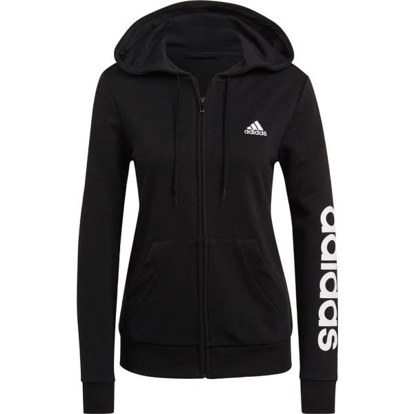 激安アウトレット Hoodie White アウター スウェットシャツ Full Zip Adidas Ink パーカー レディース アディダス Essentials Legend