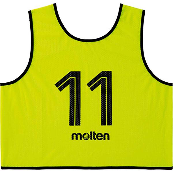 モルテン molten ゲームベスト GV10枚セット 蛍光イエロー GS0113KL molten（モルテン） GS0113KL ゲームベスト GV10枚セット 蛍光イエロー