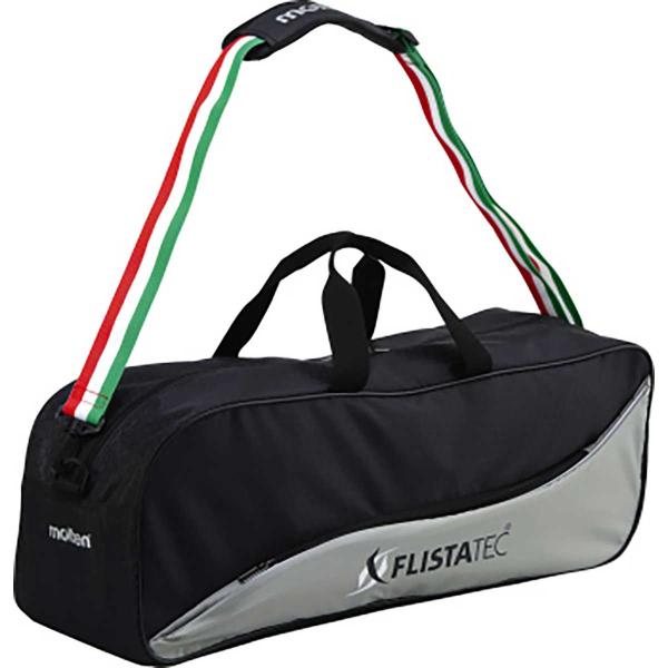 便利な収納ポケット付きの３個ボールバッグです。素材：ナイロンサイズ：幅６２×高さ２２×奥行２２ｃｍ仕様：ハンドボンプなど収納可能なポケット付き原産国：中国