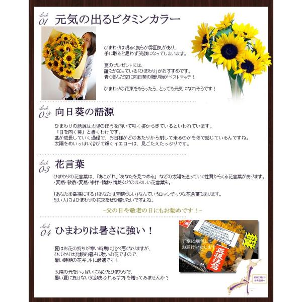ひまわりの花束50本 向日葵 ヒマワリ 誕生日プレゼント 花 ギフト ひまわり 花束 女性 男性 父の日プレゼント 暑中見舞い 夏の贈り物 フラワーギフト Buyee 日本代购平台 产品购物网站大全 Buyee一站式代购 Bot Online