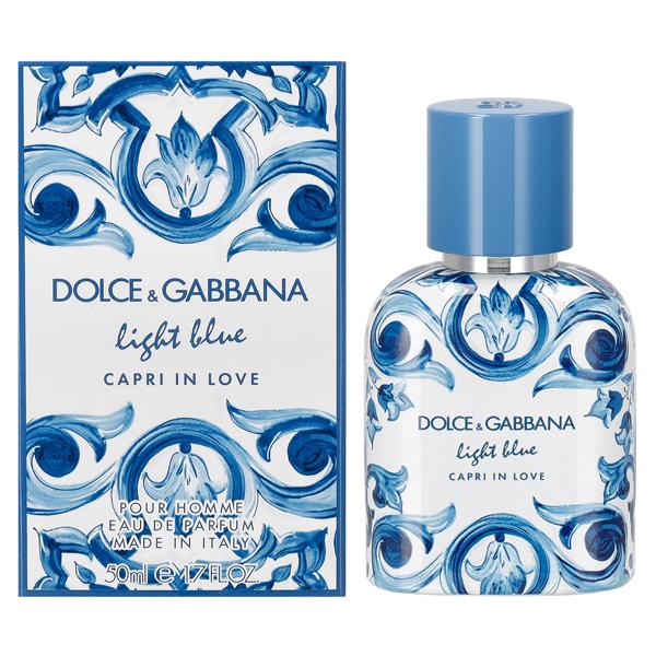 ドルチェ＆ガッバーナ DOLCE＆GABBANA ライトブルー プールオム カプリ イン ラブ EDP SP 50ml【香水 メンズ】 並行輸入品