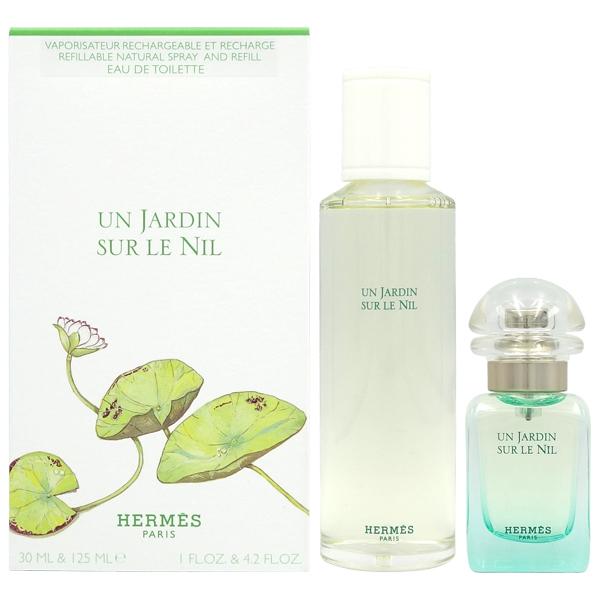 エルメス HERMES ナイルの庭 EDT SP 30ml＋リフィル125ml コフレ