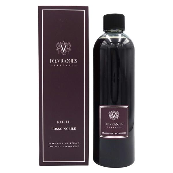 ドットール・ヴラニエス　Dr. Vranjes　リードディフューザー　リフィル　Rosso Nobile　500ml※こちらの商品はパッケージデザイン混在の商品となります。　画像の商品とはパッケージが異なる場合がございますので、あらかじめご...