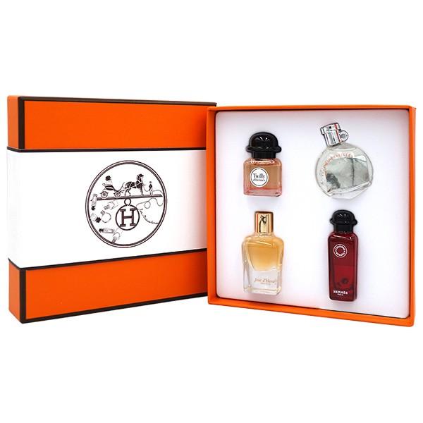 【新品未開封】HERMES エルメス ミニチュアパフューム 4種セット ミニ香水 HERMES（エルメス） 並行輸入品 香水 ミニチュア セット 7.5ml ×4