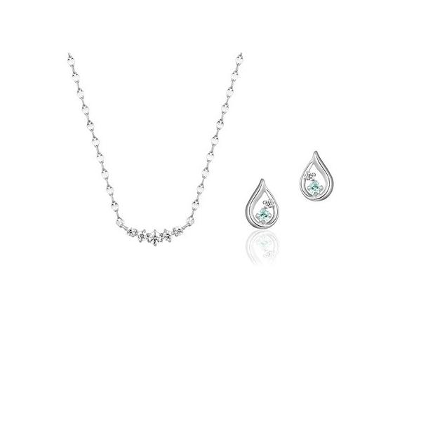 70 Off ヨンドシー 4 ネックレス ピアス K10 ホワイトゴールド ジュエリー2点セット ネックレス Www Ustavnisud Me