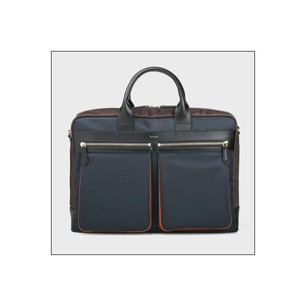 有名ブランド Paul ポールスミス ビジネスバッグ ブリーフケース ナイロン Smith - ビジネスバッグ