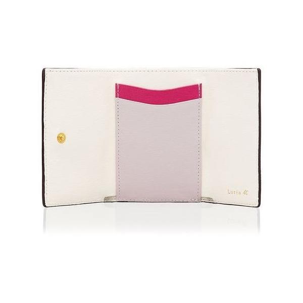 アーガイル調 ピンク Luria 財布 折財布 ヨンドシー 財布 財布 ミニ財布 ピンク 4 L4c Paris Lounge 激安商品短納期 の