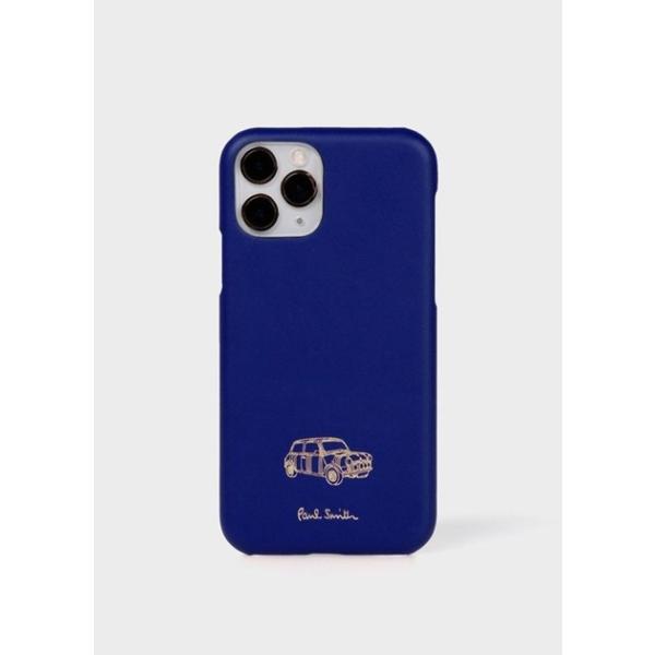 格安即決 ポールスミス モバイルケース スミス ポール Smith Paul ブルー Iphoneケース ミニエンボス ケース カバー Slcp Lk