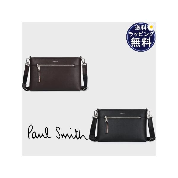 【美品】Paul Smith ポールスミス レザー メッセンジャーバッグ 未使用】Paul Smith ポールスミス メッセンジャーバッグ