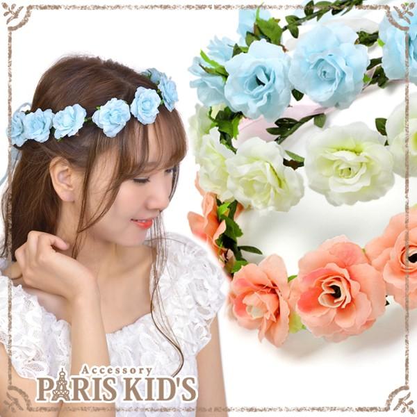 花かんむり 花冠 造花 フラワー ティアラ ローズ お花 ヘアアクセサリー 安い ヘッドアクセ J3s Buyee Buyee 提供一站式最全面最專業現地yahoo Japan拍賣代bid代拍代購服務 Bot Online
