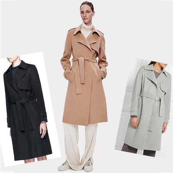 大人ラップコート ロングコート ウール キャメル ブラック グレー 送料無料 Jk 1711 16 パリスマダム 通販 Yahoo ショッピング