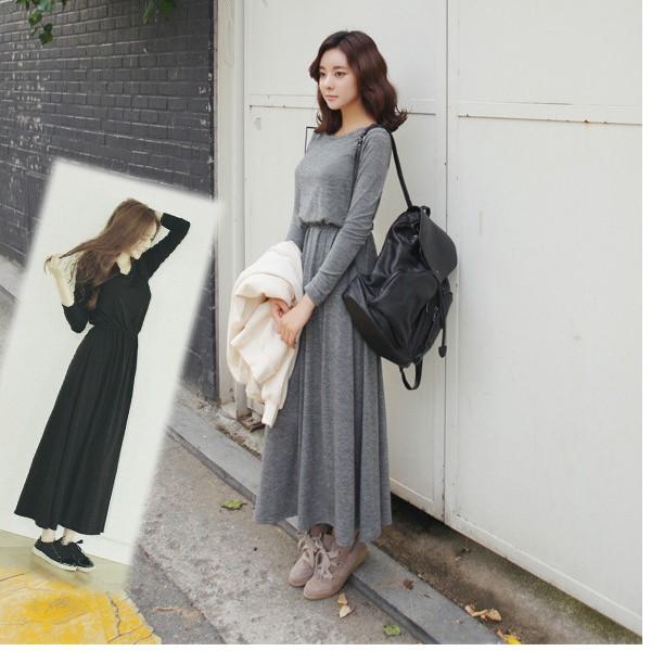 Energize Transfer Tăcere ワンピース グレー 長袖 Modernpapi Com