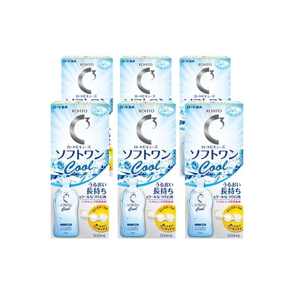 Cキューブ ロートCキューブ ソフトワンクールa 500ml×6本 ソフト