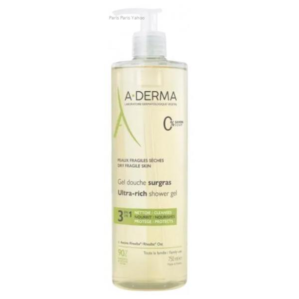 【並行輸入品】アデルマ A-DERMA シューグラ シャワージェル 3in1 750ml