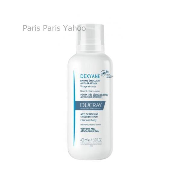 Ducray Dexyane アンチスクラッチ エモリエント バーム 400mlは、乾燥しがちな肌にうるおいを与え、しなやかで快適な肌へ導くクリームです。特に、乾燥による刺激を和らげ、肌を整える効果があります。ヒドロキシデシンやココナッツオ...