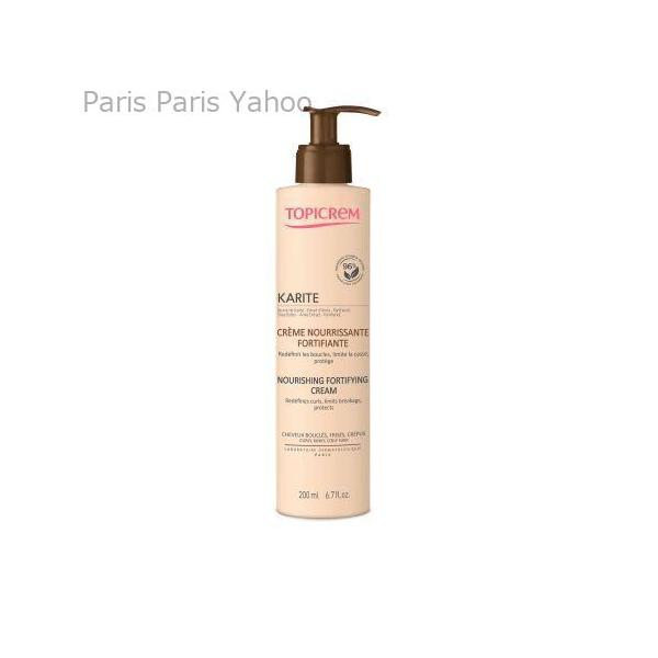 Topicrem シア ナリシング フォーティファイング クリーム 200mlは、髪のカールを再定義し、切れ毛を抑え、カーリーヘアを保護するように配合された洗い流さないトリートメントです。シアバター、アムラエキス、パンテノールという 3 つ...