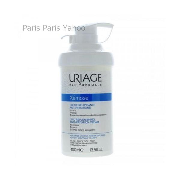 Uriage XEMOSE 脂質補充クリーム 400mlは、乾燥しがちな肌にうるおいを与えるクリームです。なめらかでとろけるテクスチャーが特徴で、顔や体に心地よくなじみます。毎日のケアに最適で、肌を保護し、うるおいを保つ効果が期待できます。...