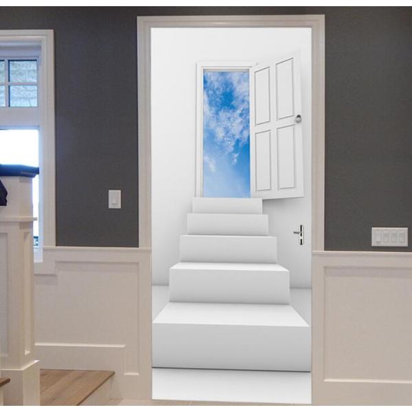 1.【状態】: 新品未使用  サイズ 数量：38.5cm*200cm*2pcs  完成サイズ ：（横）約77cm×（縦）約200cm2.【材質】: 高品質のPVC素材（防湿、通気、柔軟、軽量、無毒、無刺激性）重量：約490g3.簡単にお部屋...