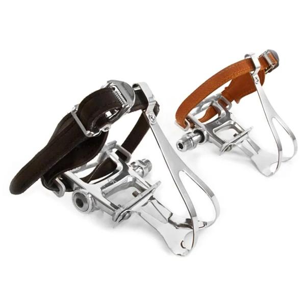 ブランド：Velo Orange商品名：Grand Cru Laminated Leather Toe Straps グランクルー ラミネーテッド レザー トゥ ストラップカラー：Black、Brown、Honey　ブラック ブラウン ハニ...