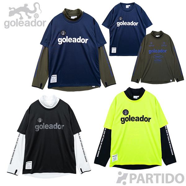 goleador（ゴレアドール） goleador G-2654 プラクティス 半袖 裏起毛