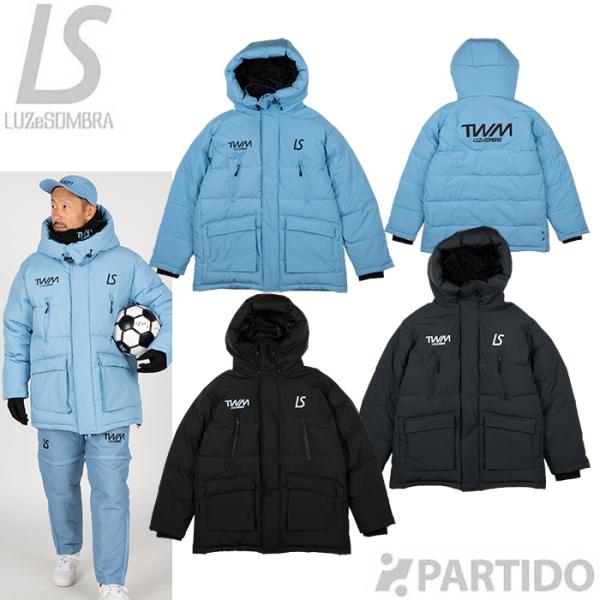 LUZ e SOMBRA フード付きハーフコートコート Lサイズ ルースイソンブラ（LUZ e SOMBRA） ジュニア中綿ハーフコート/CP HALF