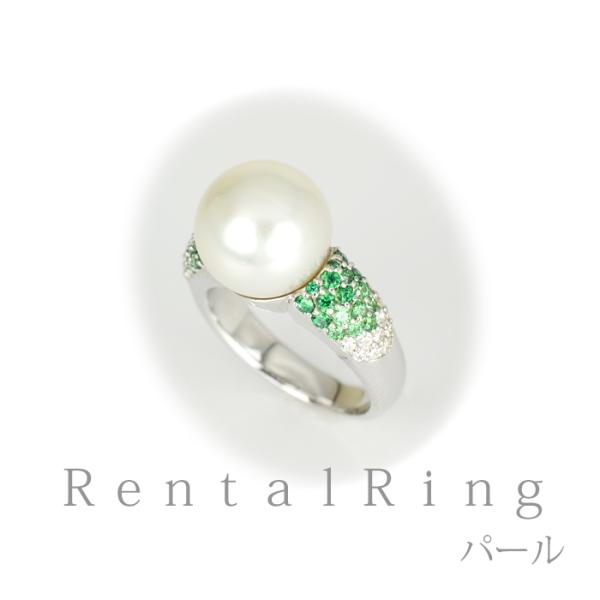 《商品番号》　　4DPR006《レンタル期間》最大 3泊4日《セット内容》　リング ×1点《サイズ》　　　11号〜13号《総重量 》　　 7.6g《貴金属素材》　シルバー925《宝石素材》　　あこや真珠(10.8mm)/キュービックジルコニ...