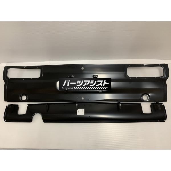 □□ 復刻 ハコスカ スチール バックパネル ＆ スカート set パーツ